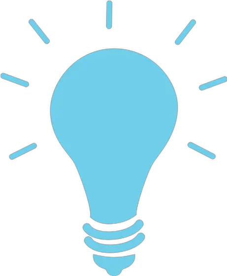 Blue Light Bulb Png 1 Image Hot Air Balloon Lightbulb Transparent Background