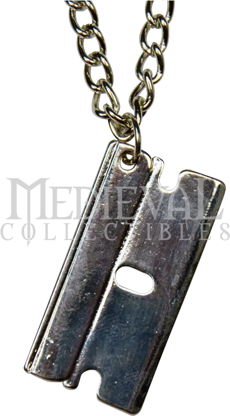 Razor Blade Png Razor Blade Jewelry Razor Blade Chain Collares De Navajas Razor Blade Png