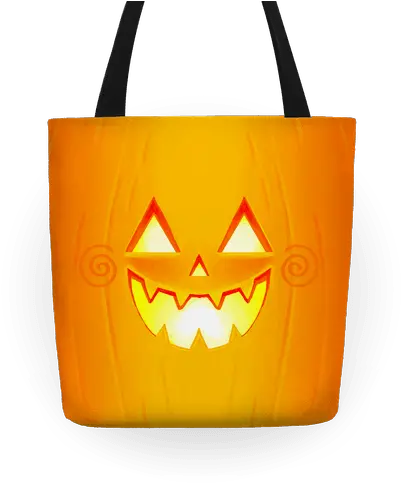 Jack Olantern Tote Bag Lookhuman Japanese Fabric Tote Bags Png Jack O Lantern Png