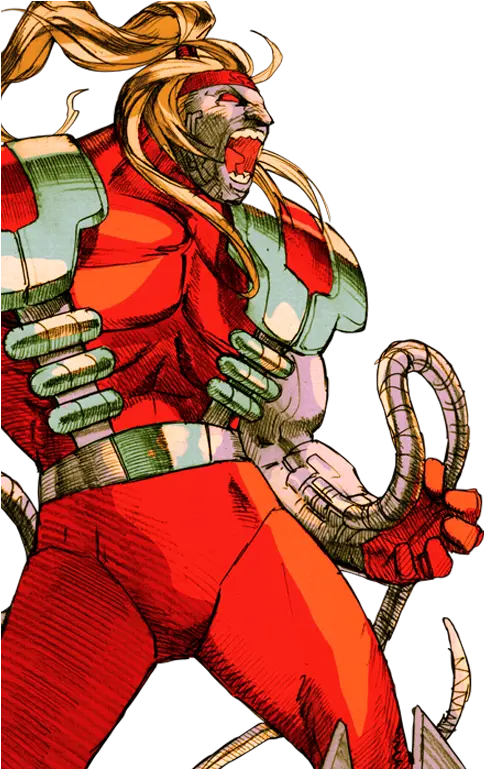 Download Png Marvel Vs Capcom Red Full Size Png Image Omega Red Marvel Vs Capcom 2 Marvel Vs Capcom Png