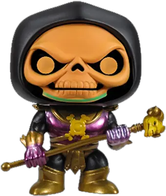 Covetly Funko Pop Television Skeletor Black Hood 19 Funko Pop Skeletor Sdcc Png Hood Icon