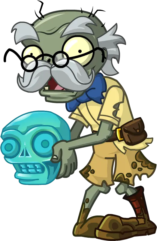 Historian Zombie Plante Vs Zombie 2 Zombie Png Plants Vs Zombies Logo