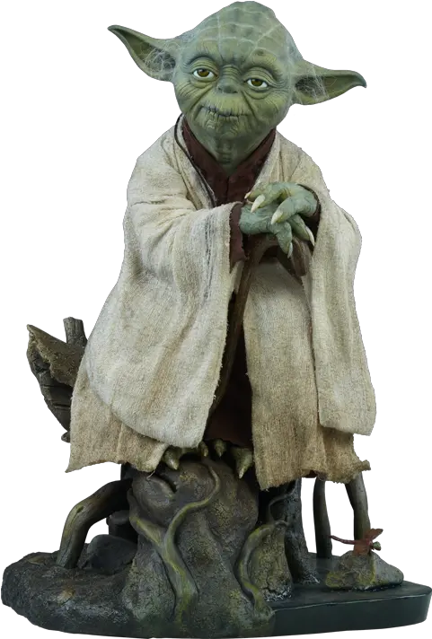 Download 18 Star Wars Legendary Scale Figure Yoda Yoda Figure Yoda Png Yoda Png