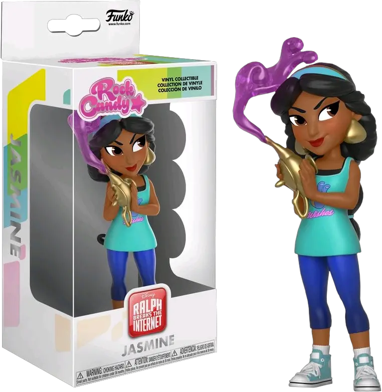 Ralph Break The Internet Ariel Comfy Princess Rock Candy 5 Princess Jasmine From Wreck It Ralph Png Wreck It Ralph Transparent