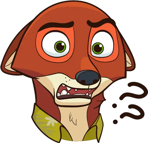 Vk Sticker 26 From Collection Nick Wilde Download For Free Fictional Character Png Nick Wilde Png