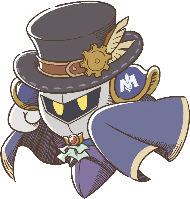 Team Pupupu Kirby Star Allies Meta Knight Dreamy Gear Png Meta Knight Png