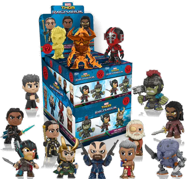 Mystery Minis Vinyl Figures Thor Ragnarok Blindbox Thor Ragnarok Mystery Minis Png Thor Ragnarok Png