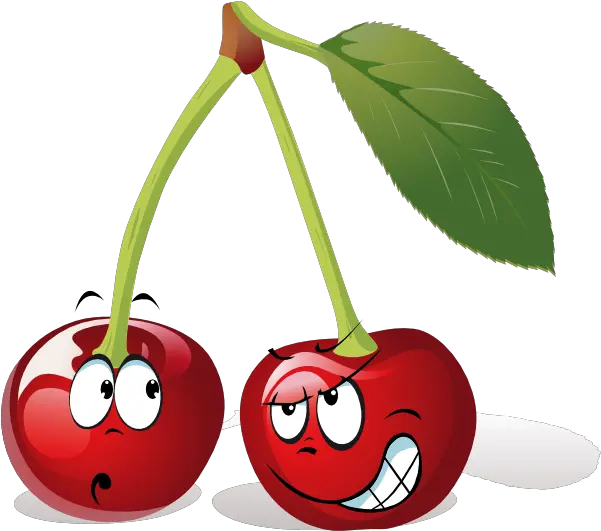 Fruit Cartoon Png Cherry Cartoon Clipart Cherries Png