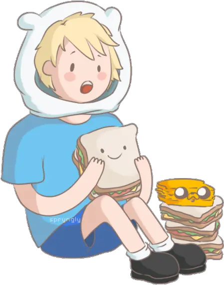 Adventure Time Fond Du0027écran Entitled Finn And Jake Special Special Sentient Sandwich Png Jake Png