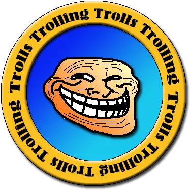 Image 47408 Trollface Know Your Meme Happy Png Trolls Logo