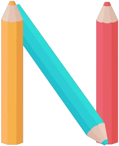 Pencils Decor Alphabet N Transparent Png U0026 Svg Vector File Clip Art Pencils Png