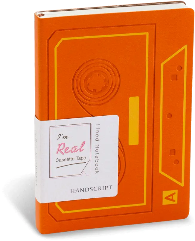 Iu2019m Real U2013 Cassette Tape Orange Smile Png Cassette Tape Png