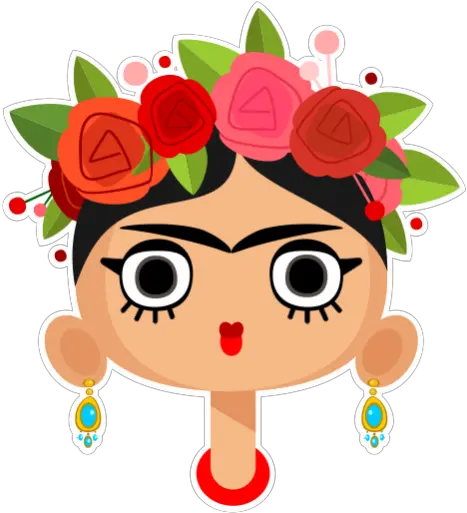 Sticker Maker Frida Kahlo Cool Stickers Stickers Para Whatsapp Frida Png Frida Kahlo Png