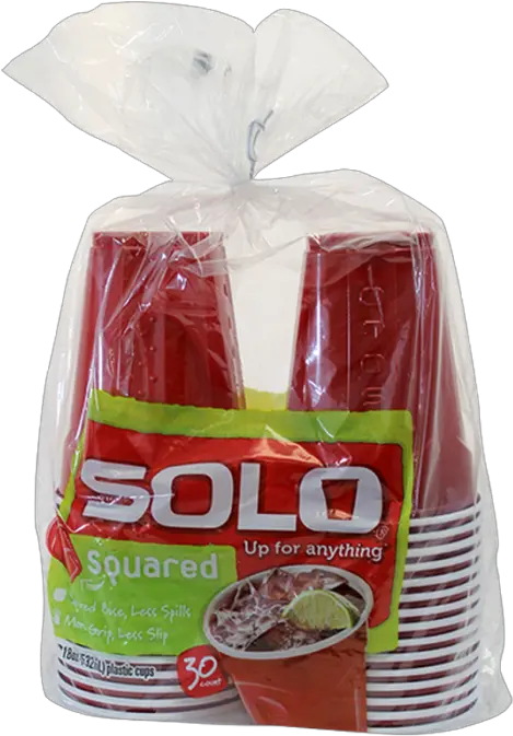 Download Solo 18 Oz Red Plastic Cups Plastic Cup Full Rye Bread Png Solo Cup Png