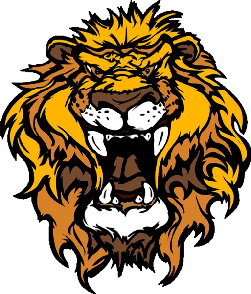 Lion Head Cartoon Cartoon Lion Head Free Png Lion Head Transparent