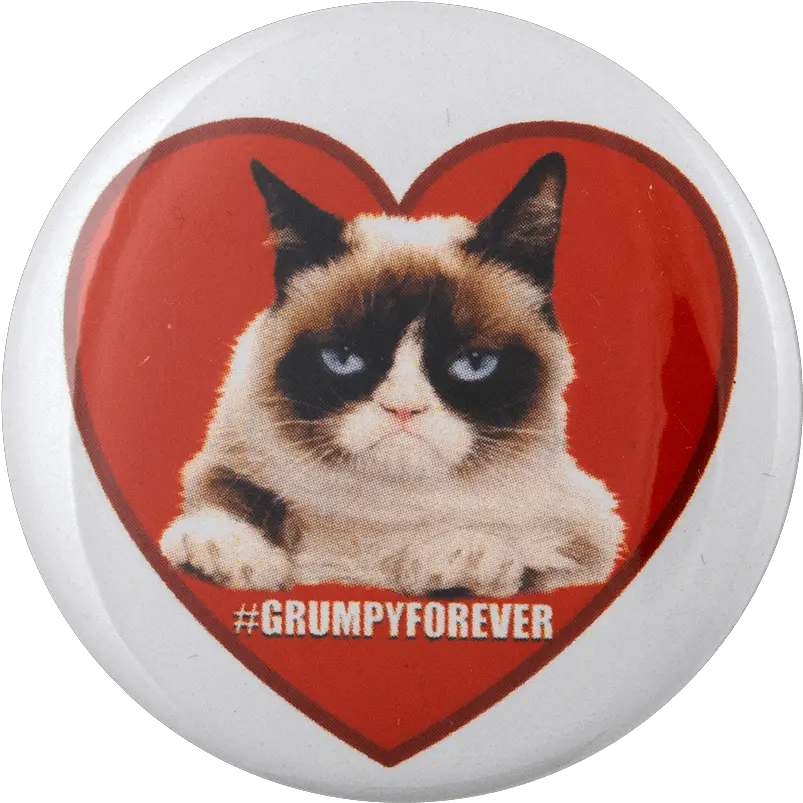 Grumpy Cat Forever Busy Beaver Button Museum Grumpy Cat Png Grumpy Cat Png