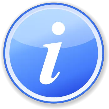 Information Platform U2013 Care4brittlebones Blue Information Icon Transparent Png General Info Icon