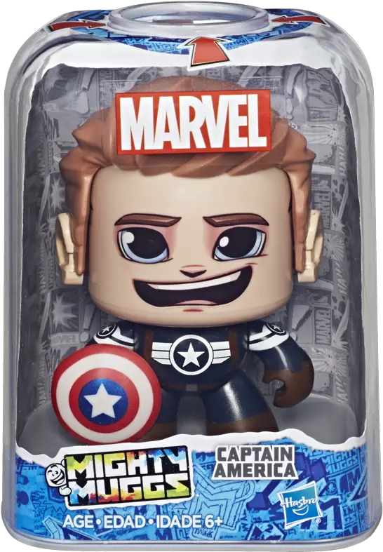 Toy Fair 2018 Preview New Marvel Mighty Muggs Figurescom Marvel Mighty Muggs Png Captain America Shield Icon