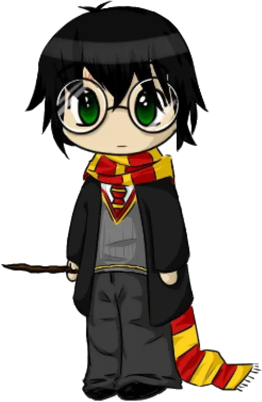 Harry Potter Images Hd Cartoon Harry Potter Chibi Png Harry Potter Transparent Background