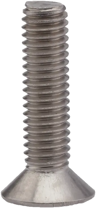 Download Hd Flat Head Screw M6 1 Allen Transparent Png Tornillos De Cabeza Grande Screw Head Png