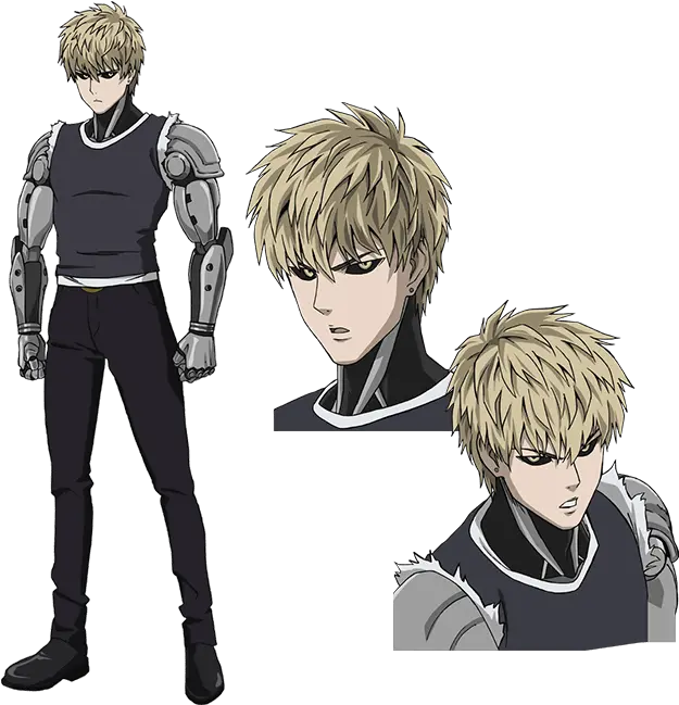 Genos One Punch Man Minecraft Skin Genos One Punch Man Season 1 Png One Punch Man Png