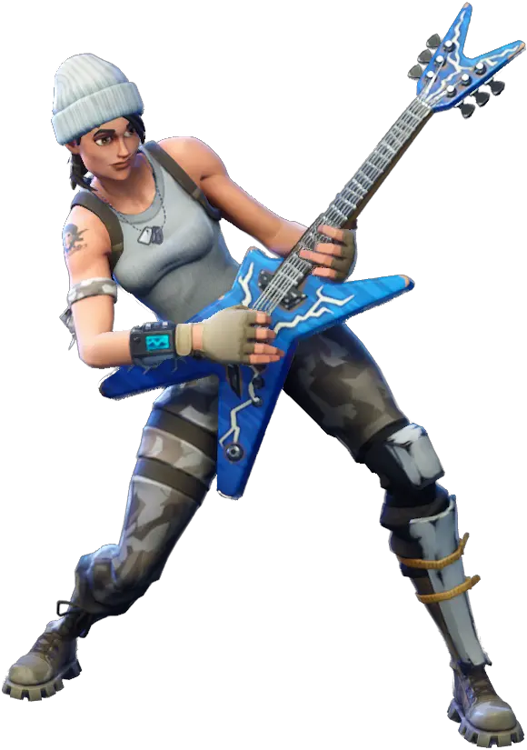 Fortnite Rock N Roll Cut Out Fortnite Character Png Rock N Roll Png