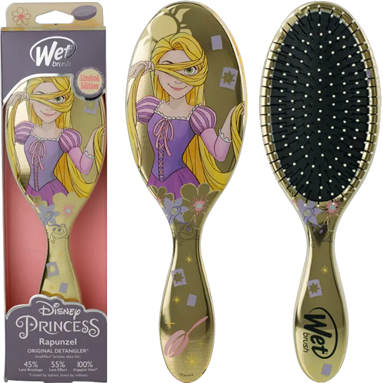 Wet Brush Pro Disney Whole Hearted Princess Detangler Disney Princess Wet Brush Rapunzel Png Tangled Sun Png