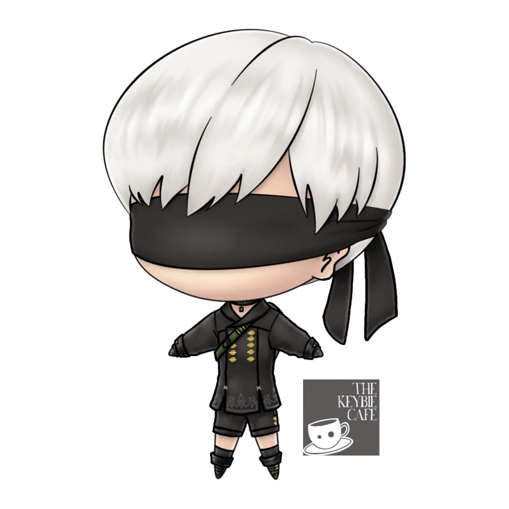 Download Nier Automata Keybies Transparent Nier Automata 9s Png Nier Automata Logo Png