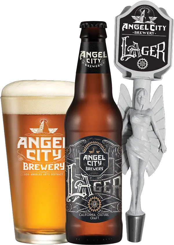 Beer Tap Png Acb Lager Pint Bottle Tap Angel City Beer Shop Tap Handle Beer Pint Png