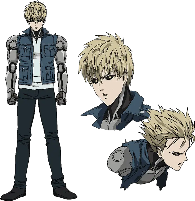 Genos One Punch Man Image 2526887 Zerochan Anime Image Genos One Punch Man Characters Png Saitama Png