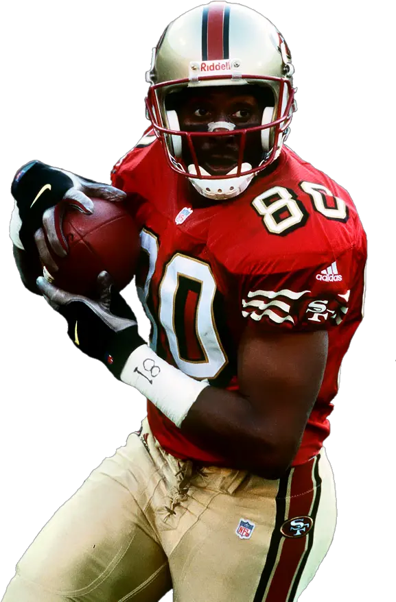 Hd Jerry Rice Nfl Players Cut Out Fr 1043000 Png Jerry Rice Cut Out Rice Transparent Background