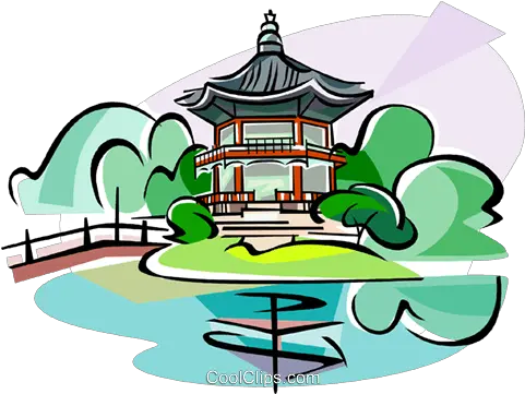 Korea Gyeongbok Palace Royalty Free Vector Clip Art Palace Korea Clipart Png Korean Png