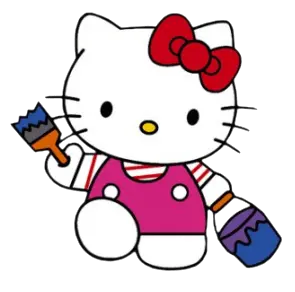 Hello Kitty Png Rosa