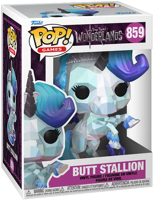 Pre Order Funko Pop Games Borderlands Butt Stallion Tiny Wonderlands Funko Pop Png Borderlands 3 Pink Icon