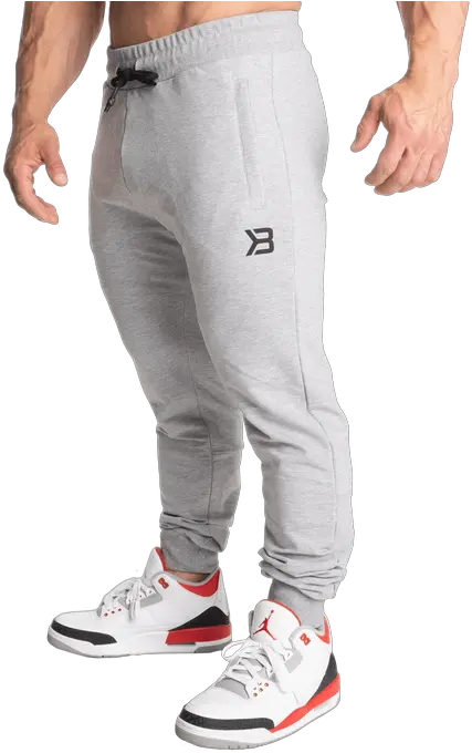 Better Bodies Men Pants U2013 Legend7sports Better Bodies Tapered Joggers V2 Grey Png Ua Icon Pant