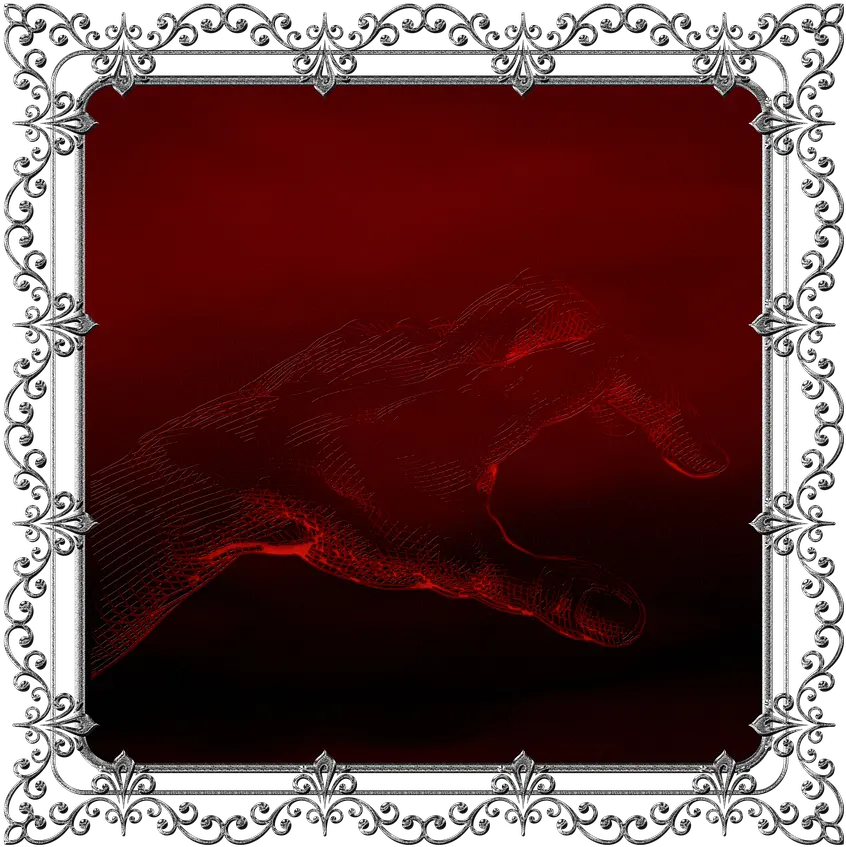 Gothic Frame Hand Visual Arts Png Gothic Frame Png