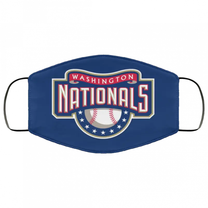 Washington Nationals Face Masks Kid Dust Sports Mask Washington Nationals Png Washington Nationals Logo Png