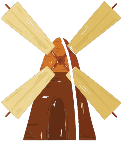 Farm Windmill Wooden Icon Transparent Png U0026 Svg Vector Windmill Windmill Icon Vector