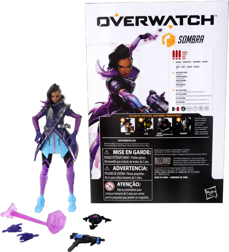 Overwatch Ultimates Series Sombra U0026 Lucio Figure Review Overwatch Ultimates Sombra Figure Png Ana Overwatch Png