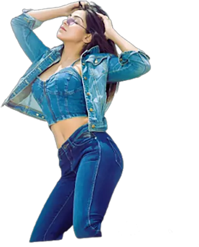 Indian Model Girls Png In Jeans Jeans Top Girl Image Png Model Png