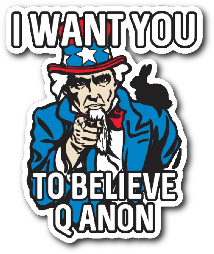 Hd Qanon Sticker Uncle Sam Sticker Uncle Sam Transparent Qanon Logo Transparent Png Uncle Sam Png