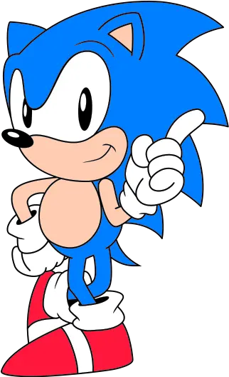 Yuji Naka Not A Fan Of Movie Sanic Resetera Classic Sonic Png Sanic Transparent