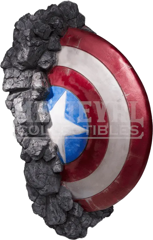 Captain America Shield Wall Breaker Full Size Png Download Captain America Decor Captain America Logo Png