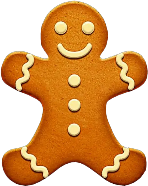 Gingerbread Man Png Image Guagua De Pan Sticker Gingerbread Man Png