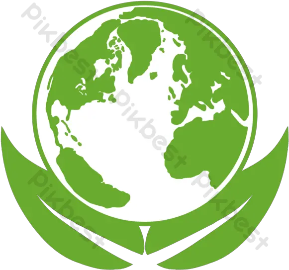 Drawing Cartoon Earth Green Leaf Environmental Protection Language Png Globe Icon Vector Free Download