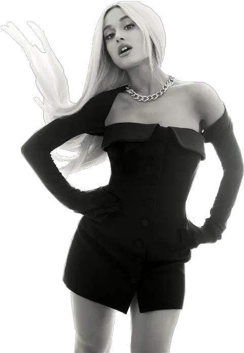 Download Ariana Grande Elle Magazine 2018 Png Image With No Ariana Grande Elle Photoshoot Ariana Grande Transparent Background