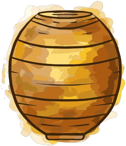 Bee Hive Simple Colmena De Abejas Png Bee Hive Png