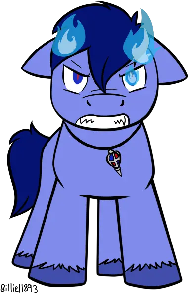 Okumura Rin Pony U2014 Weasyl Fictional Character Png Rin Okumura Transparent