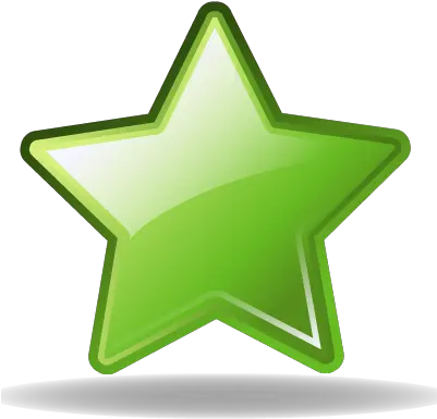 Download Bookmark Green Star Icon Green Star Icon Transparent Png Bookmark Star Icon