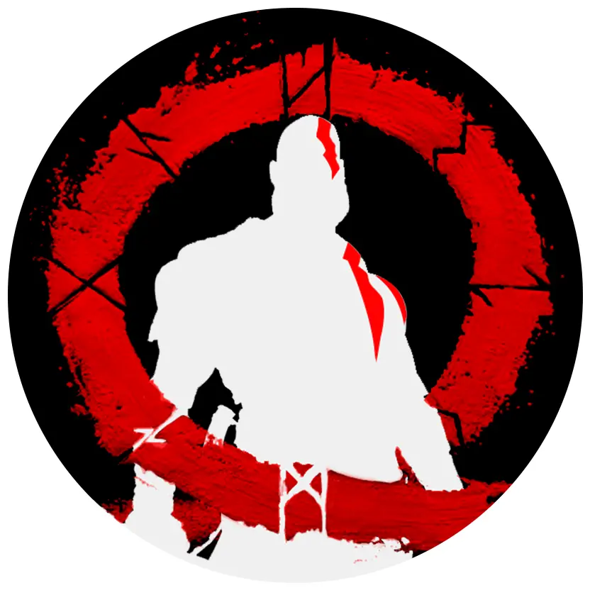 Adesivo God Of War De Lucas Trujillosna God Of War Png Logo God Of War Png